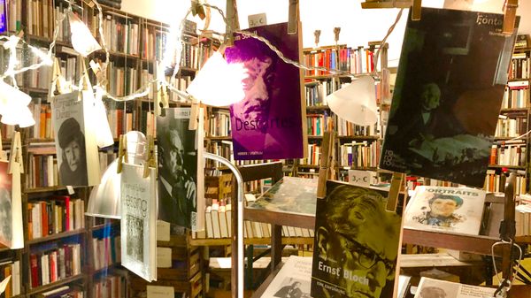 Buchladen und Kino
